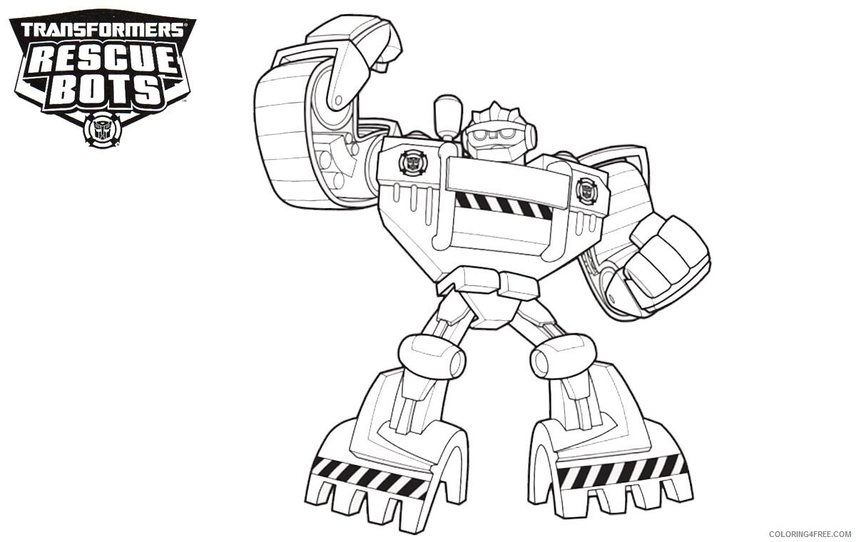 Rescue Bots Coloring Pages TV Film Rescue Bots Printable 2020 07095 Coloring4free