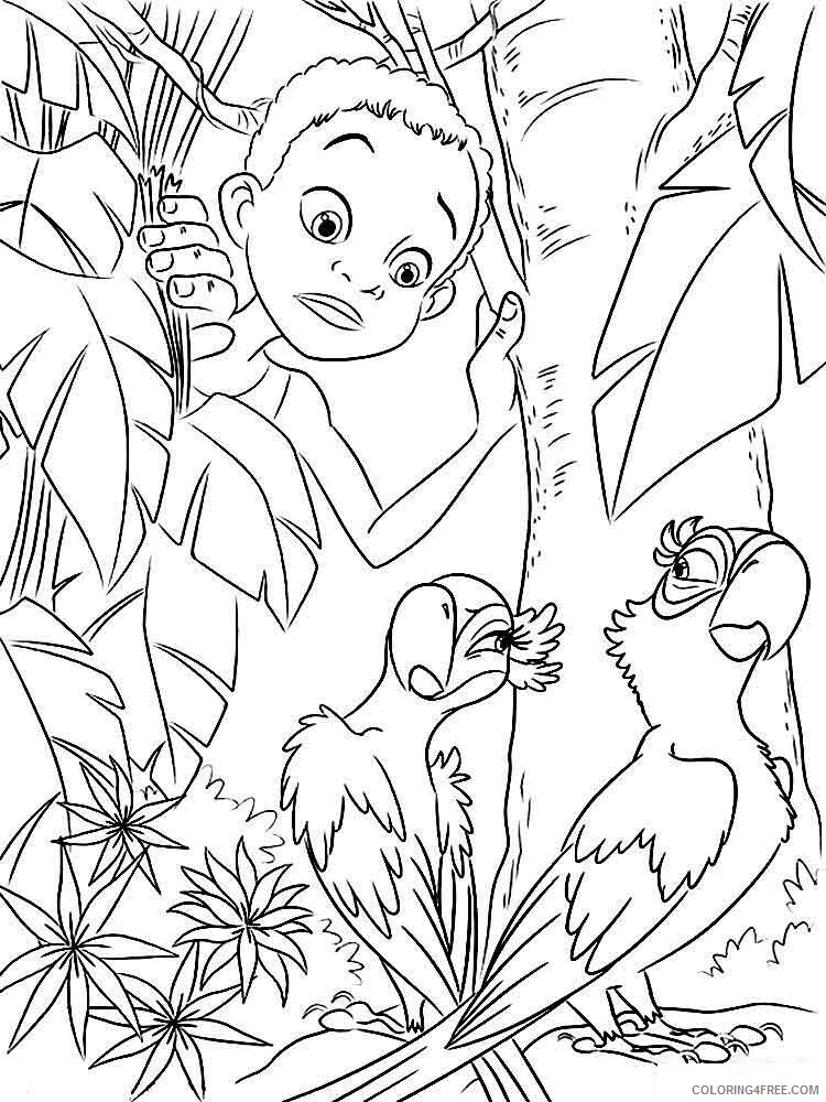 Rio and Rio 2 Coloring Pages TV Film rio and rio2 20 Printable 2020 07134 Coloring4free