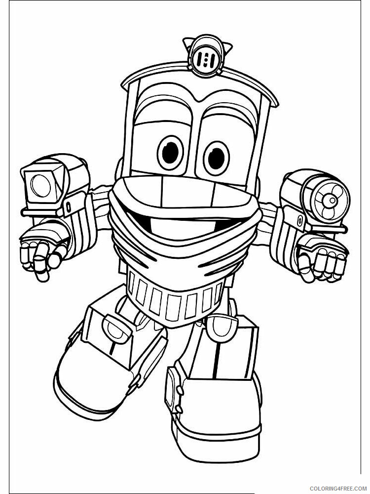 Robot Trains Coloring Pages TV Film Robot Trains 1 Printable 2020 07170 Coloring4free