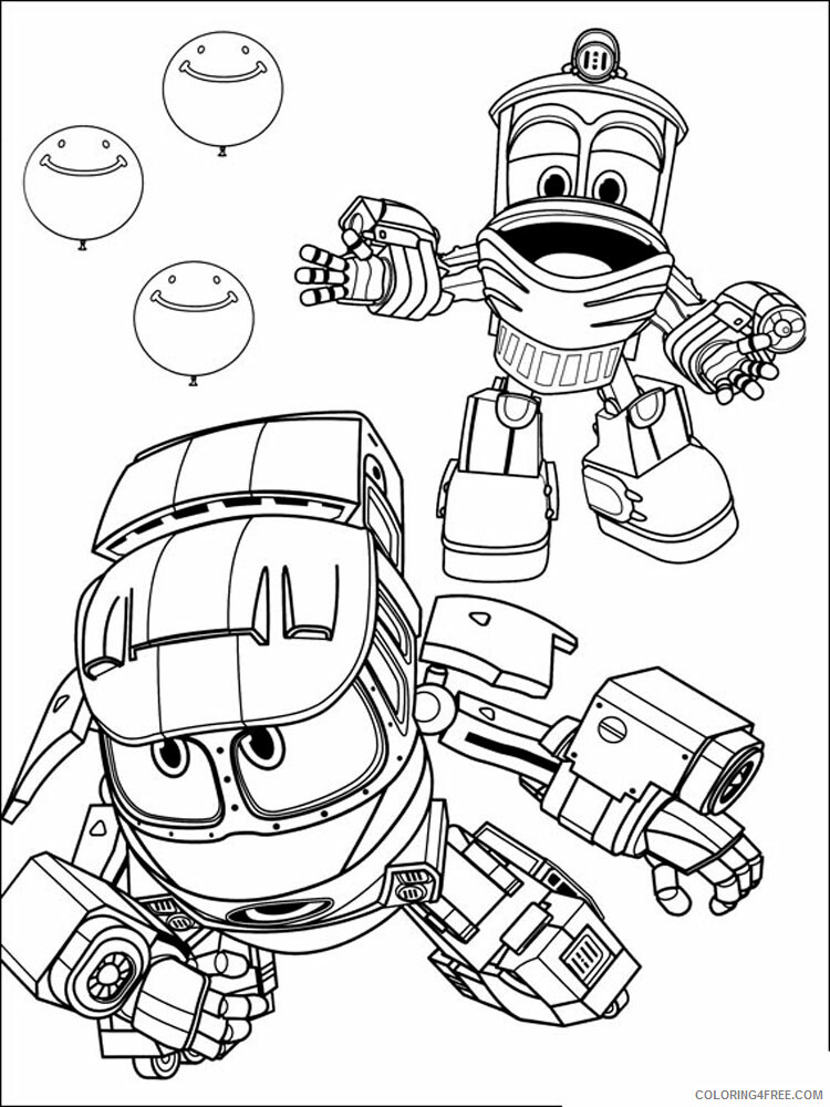 Robot Trains Coloring Pages TV Film Robot Trains 15 Printable 2020 07175 Coloring4free