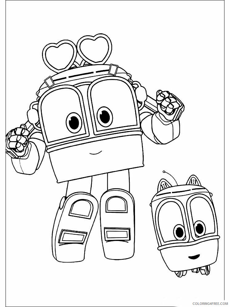 Robot Trains Coloring Pages TV Film Robot Trains 4 Printable 2020 07179 Coloring4free