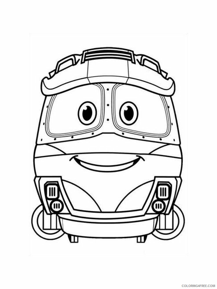 Robot Trains Coloring Pages TV Film Robot Trains 7 Printable 2020 07181 Coloring4free