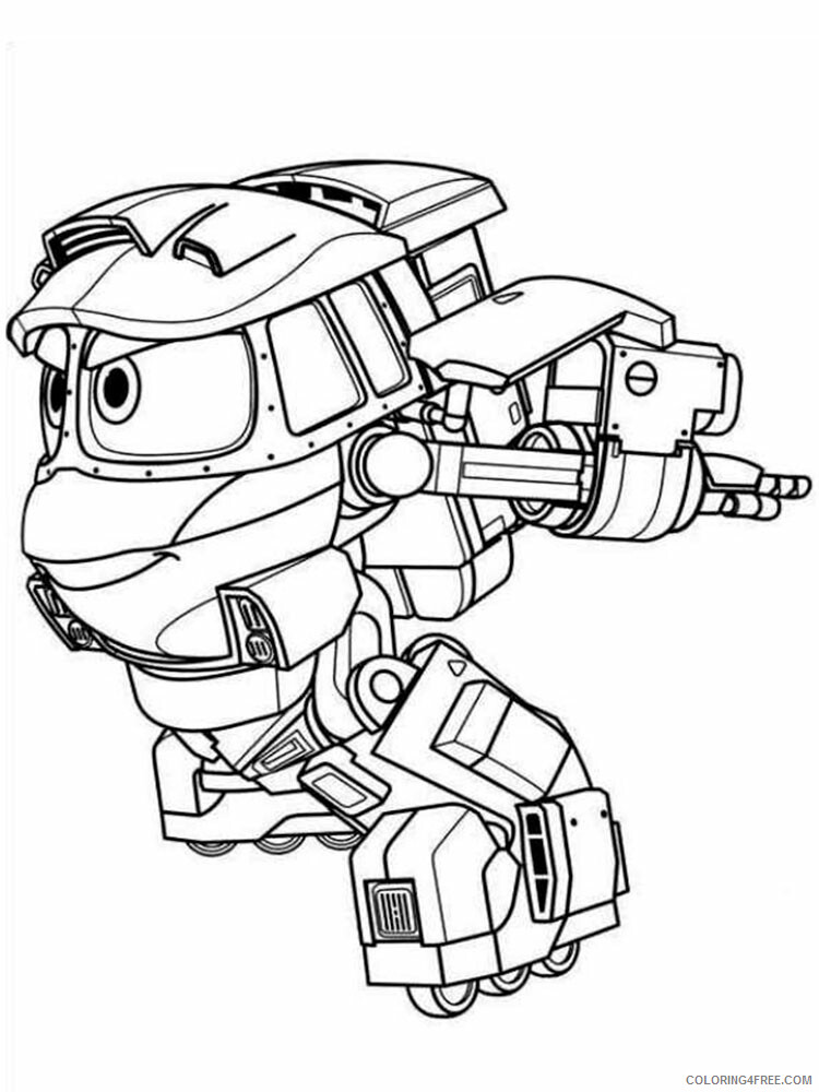 Robot Trains Coloring Pages TV Film Robot Trains 8 Printable 2020 07182 Coloring4free