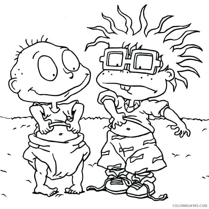 Rugrats Coloring Pages TV Film Cartoon Rugrats Printable 2020 07220 Coloring4free