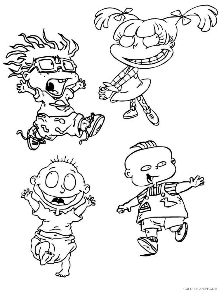 Rugrats Coloring Pages TV Film Rugrats 14 Printable 2020 07232 Coloring4free