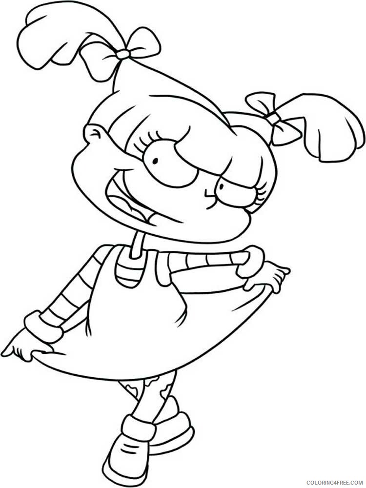 Rugrats Coloring Pages TV Film Rugrats 15 Printable 2020 07233 Coloring4free