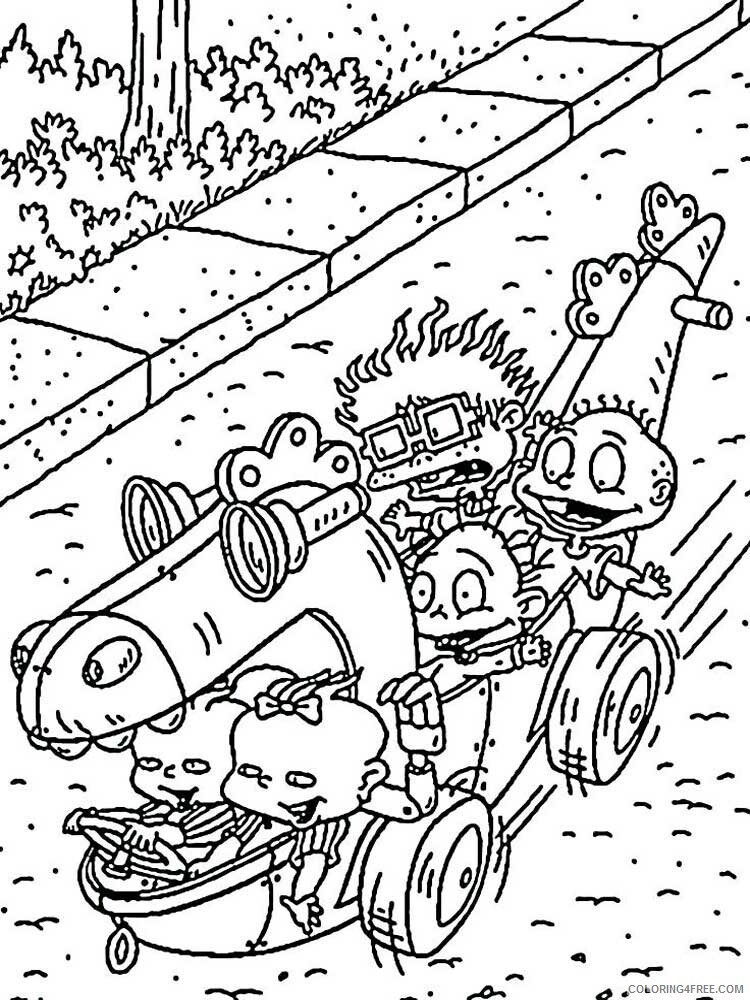 Rugrats Coloring Pages TV Film Rugrats 16 Printable 2020 07234 Coloring4free