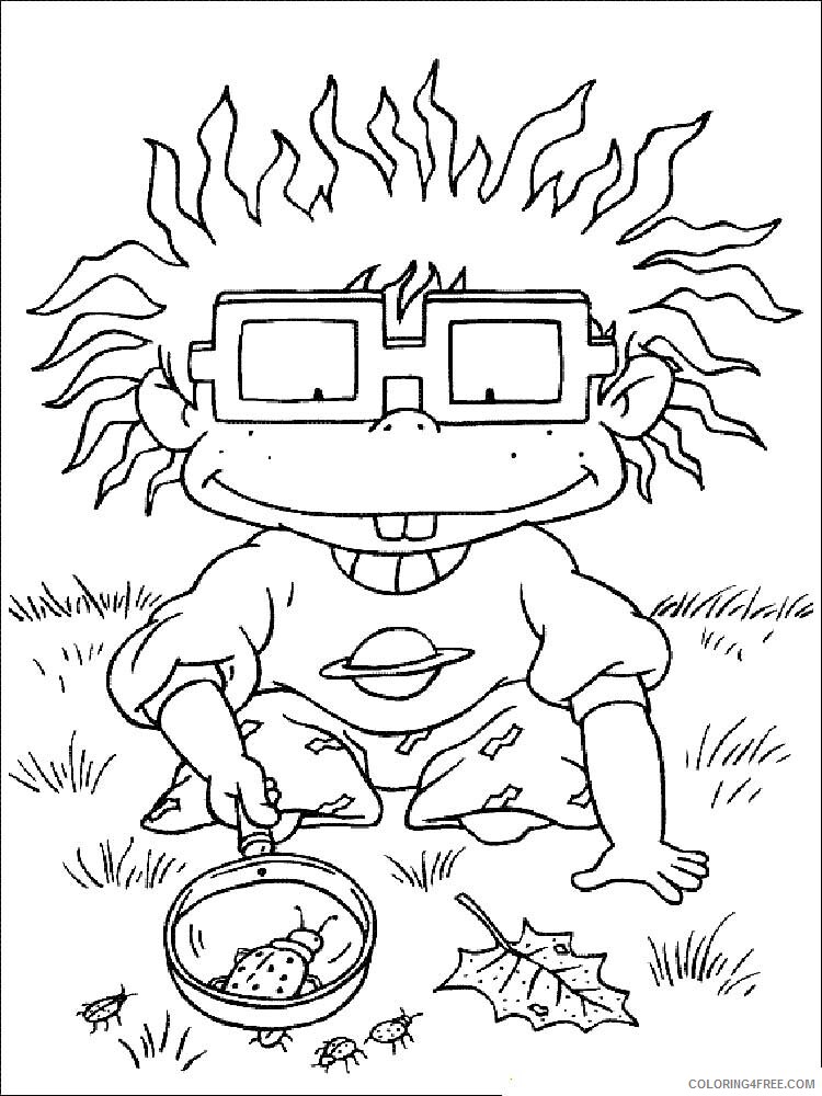 Rugrats Coloring Pages TV Film Rugrats 5 Printable 2020 07239 Coloring4free