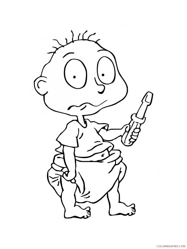 Rugrats Coloring Pages TV Film Rugrats 6 Printable 2020 07240 Coloring4free