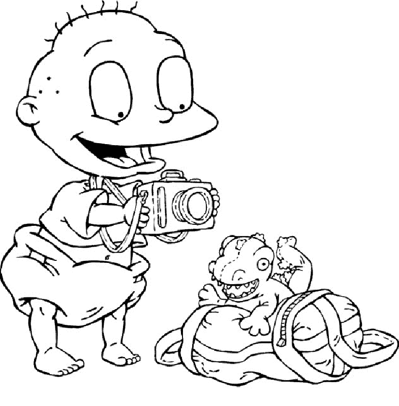 Rugrats Coloring Pages TV Film Rugrats Images Printable 2020 07225 Coloring4free
