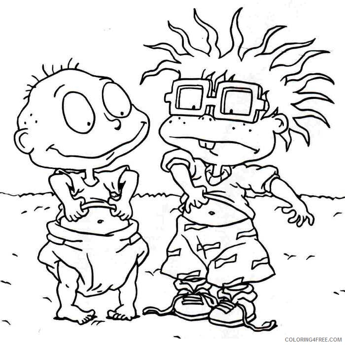 Rugrats Coloring Pages TV Film Rugrats Images Printable 2020 07245 Coloring4free