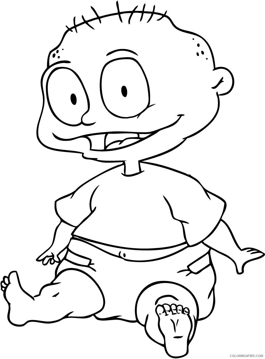 Rugrats Coloring Pages TV Film Rugrats Kids Printable 2020 07246 Coloring4free