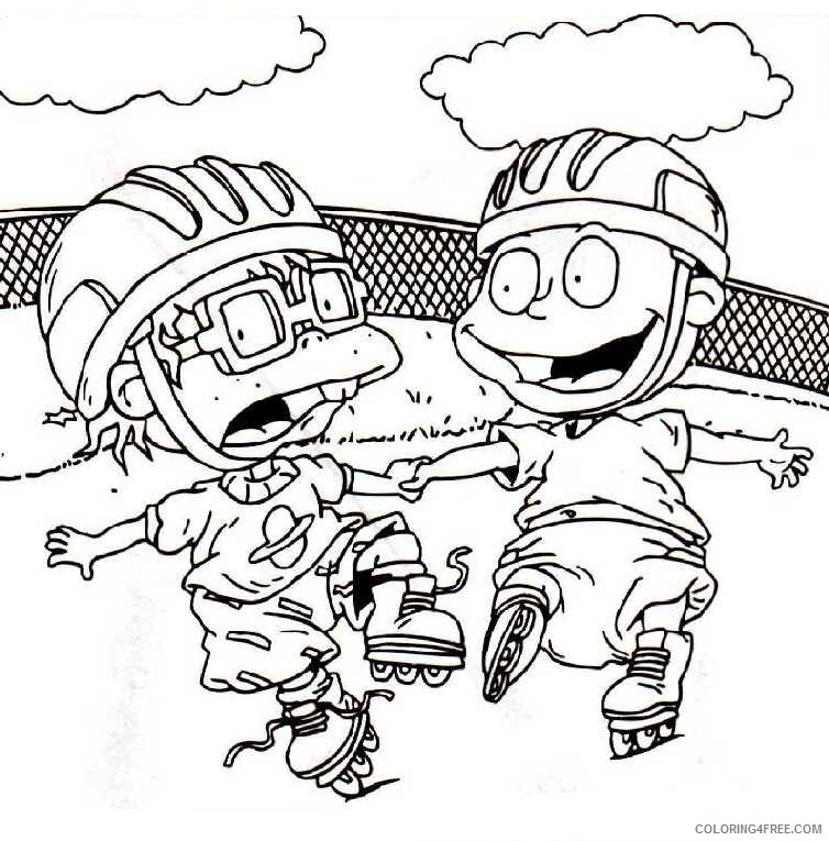 Rugrats Coloring Pages TV Film Rugrats Printable 2020 07248 Coloring4free