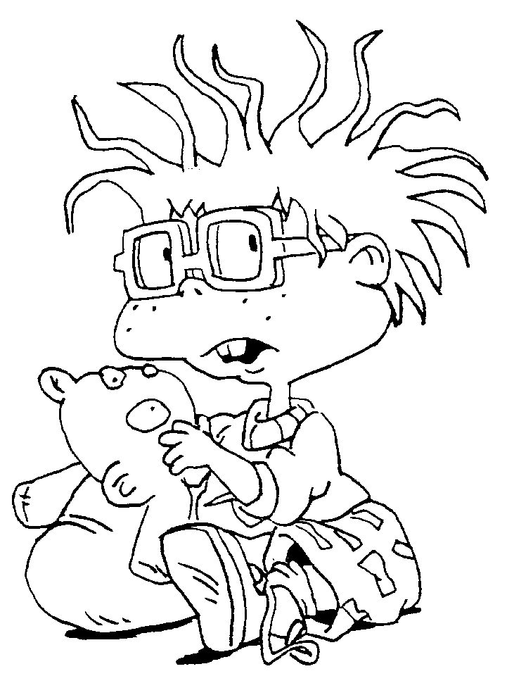 Rugrats Coloring Pages TV Film of Rugrats Printable 2020 07221 Coloring4free