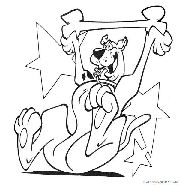 Scooby Doo Coloring Pages TV Film Scooby Doo 2 Printable 2020 07290 Coloring4free
