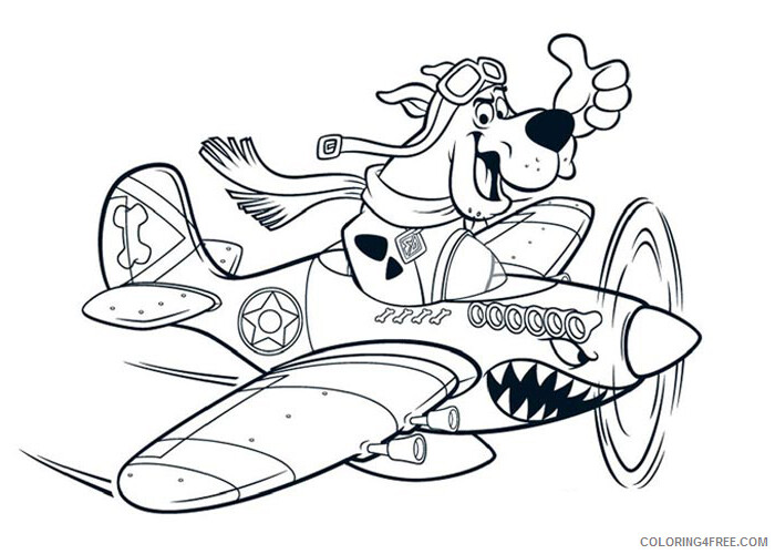 Scooby Doo Coloring Pages TV Film Scooby Doo Printable 2020 07291 Coloring4free