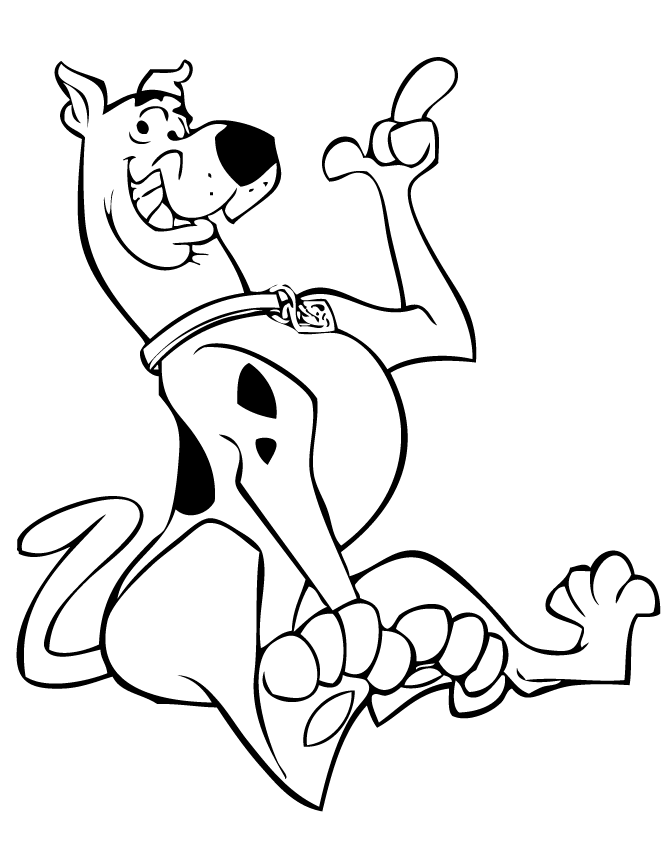 Scooby Doo Coloring Pages TV Film Scooby Doo for Print Printable 2020 07309 Coloring4free