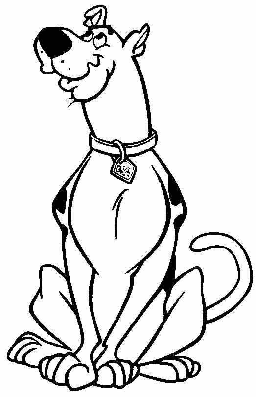 Scooby Doo Coloring Pages TV Film scooby doo 27 Printable 2020 07301 Coloring4free