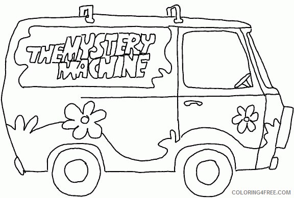 Scooby Doo Coloring Pages TV Film scooby doo 6 2 Printable 2020 07306 Coloring4free