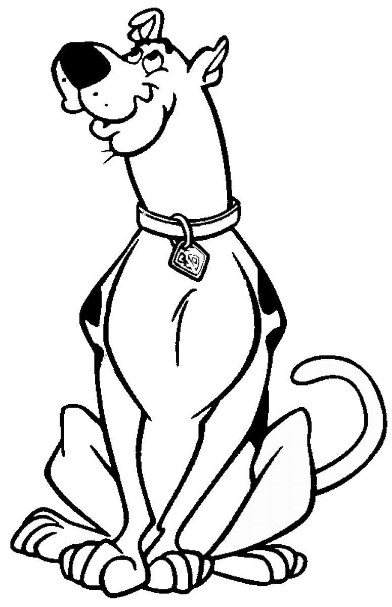Scooby Doo Coloring Pages TV Film scooby_doo_cl_15 Printable 2020 07266 Coloring4free
