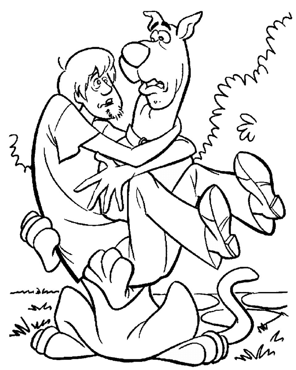Scooby Doo Coloring Pages TV Film scooby_doo_cl_16 Printable 2020 07267 Coloring4free