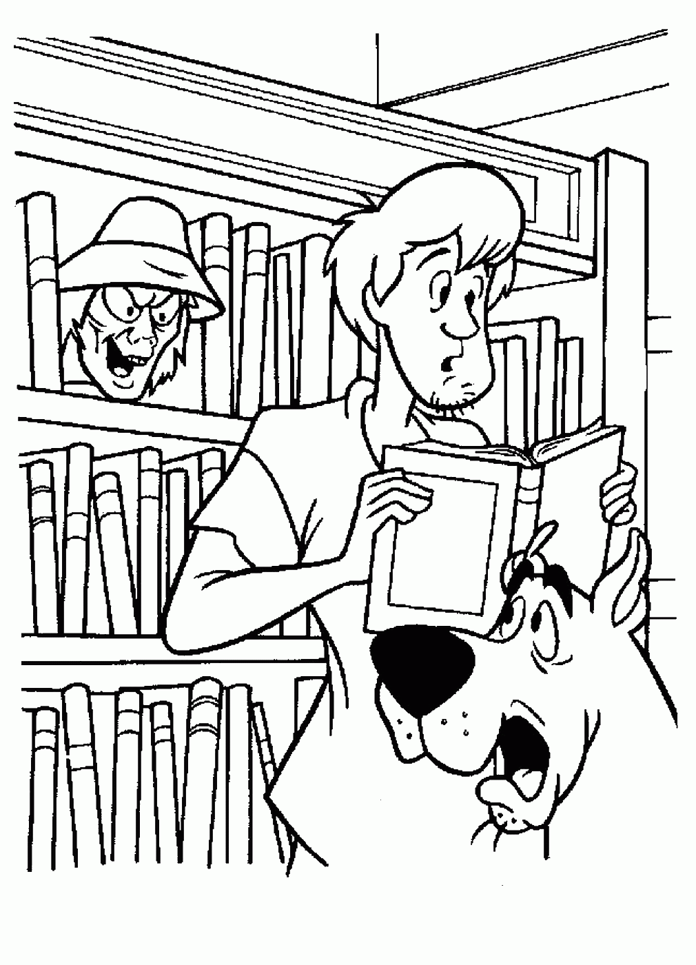 Scooby Doo Coloring Pages TV Film scooby_doo_cl_28 Printable 2020 07275 Coloring4free