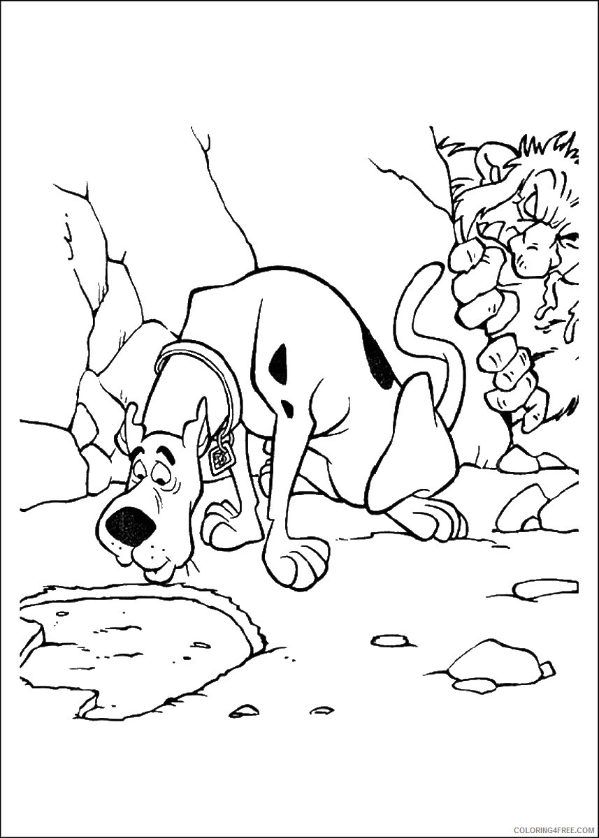 Scooby Doo Coloring Pages TV Film scooby_doo_cl_37 Printable 2020 07280 Coloring4free