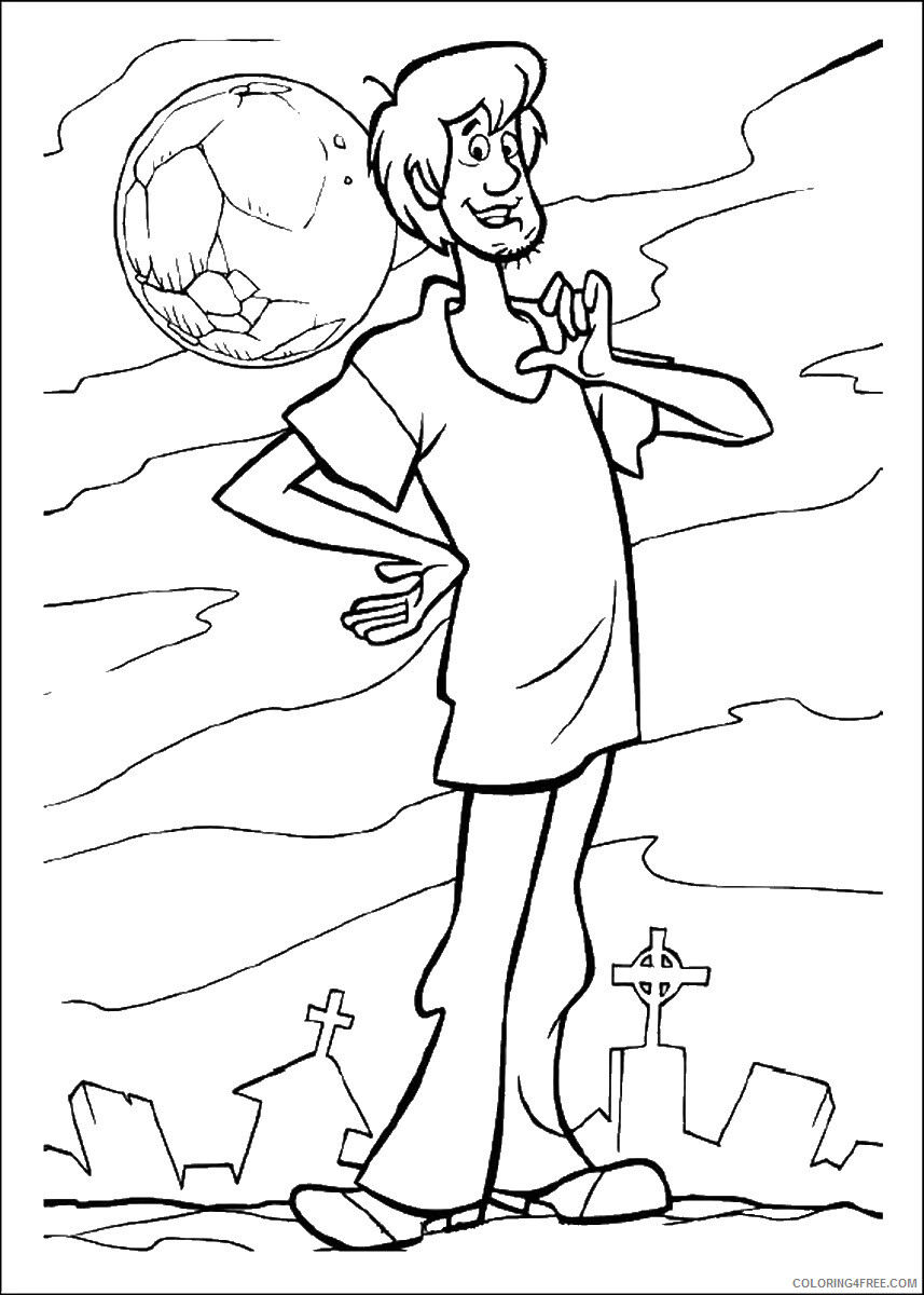 Scooby Doo Coloring Pages TV Film scooby_doo_cl_38 Printable 2020 07281 Coloring4free
