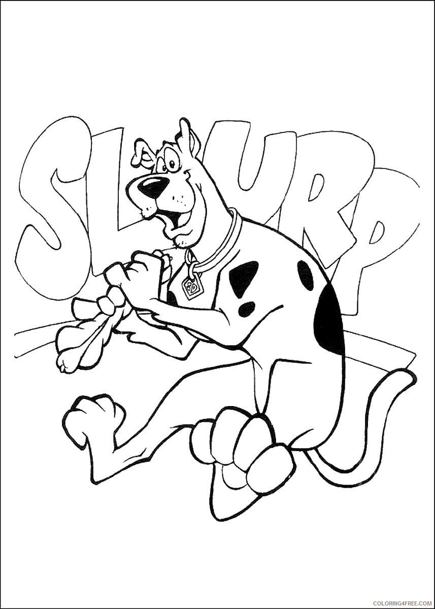 Scooby Doo Coloring Pages TV Film scooby_doo_cl_39 Printable 2020 07282 Coloring4free