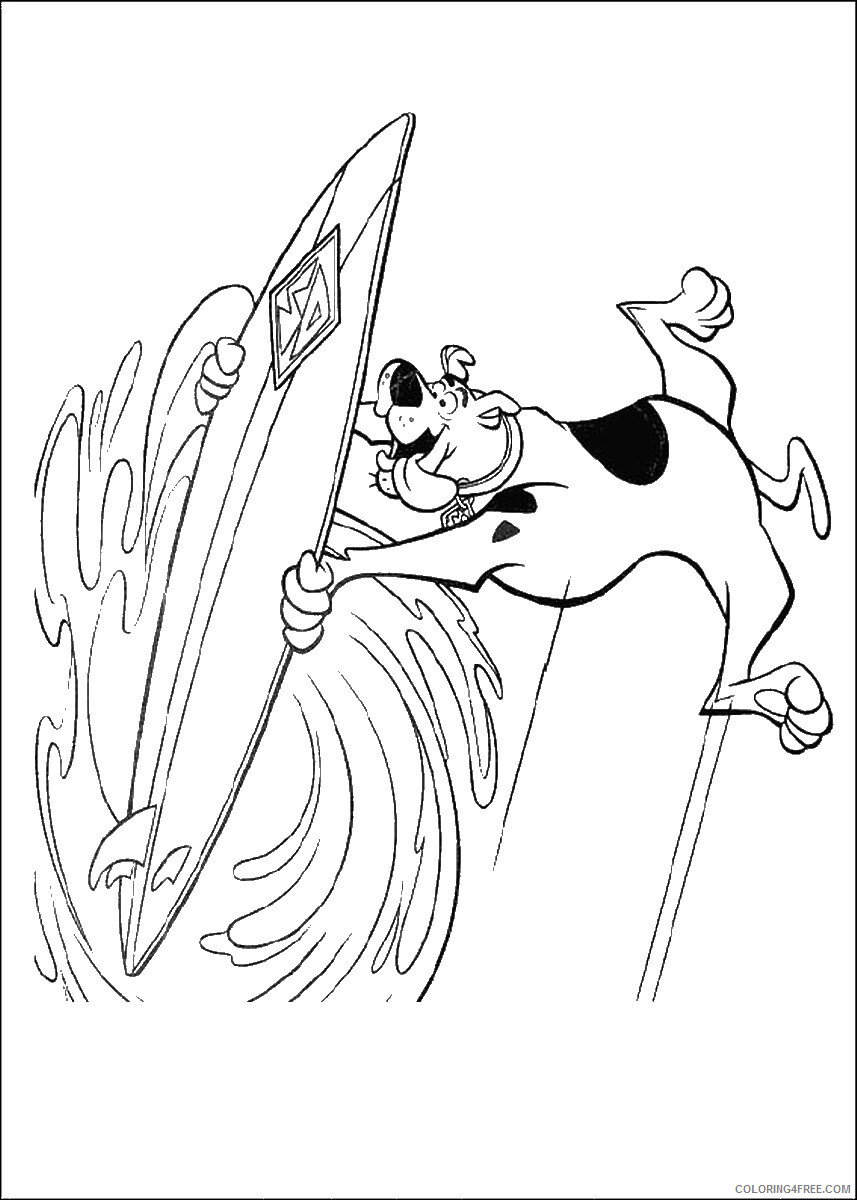 Scooby Doo Coloring Pages TV Film scooby_doo_cl_40 Printable 2020 07283 Coloring4free