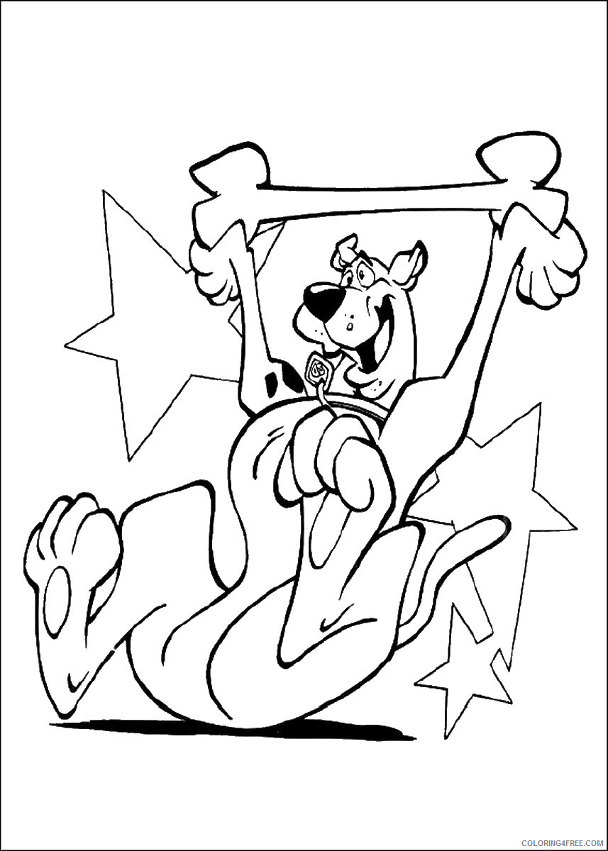 Scooby Doo Coloring Pages TV Film scooby_doo_cl_42 Printable 2020 07285 Coloring4free