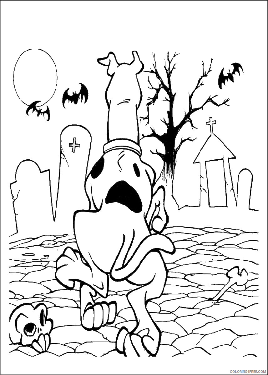 Scooby Doo Coloring Pages TV Film scooby_doo_cl_44 Printable 2020 07287 Coloring4free