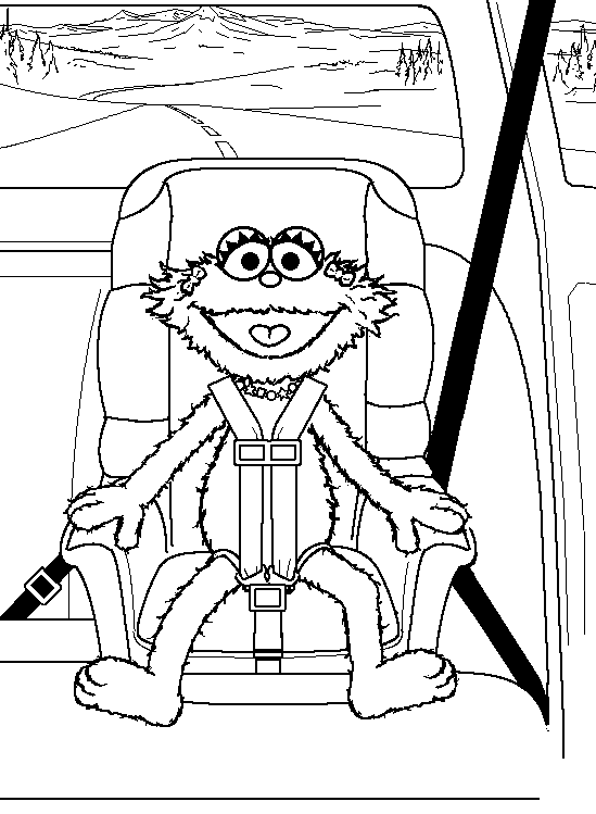 Sesame Street Coloring Pages TV Film Printable 2020 07432 Coloring4free