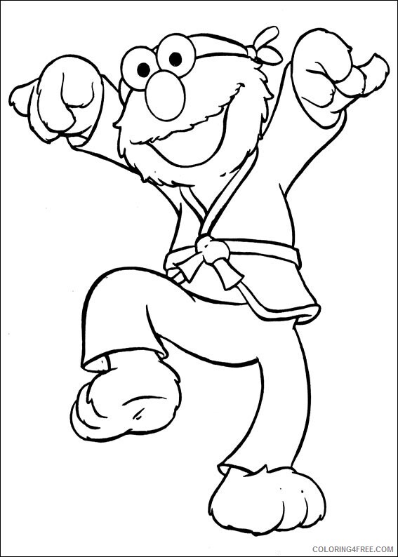 Sesame Street Coloring Pages TV Film Sesame Street Pictures Printable 2020 07437 Coloring4free