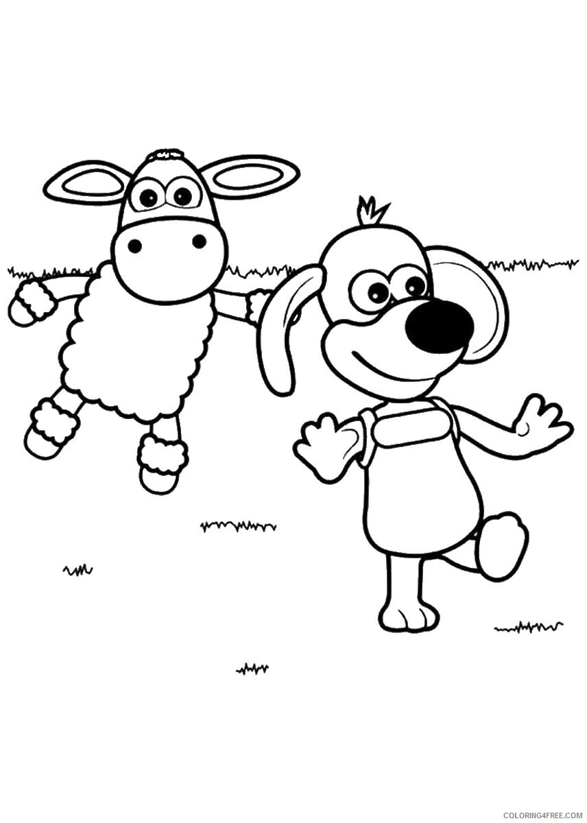 Shaun the Sheep Coloring Pages TV Film shaun the sheep21 Printable 2020 07478 Coloring4free
