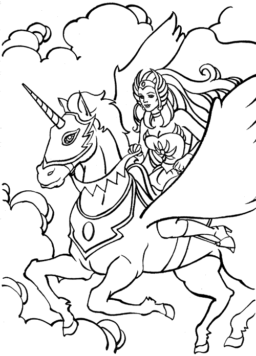 She Ra and the Princesses of Power Coloring Pages TV Film Printable 2020 07505 Coloring4free