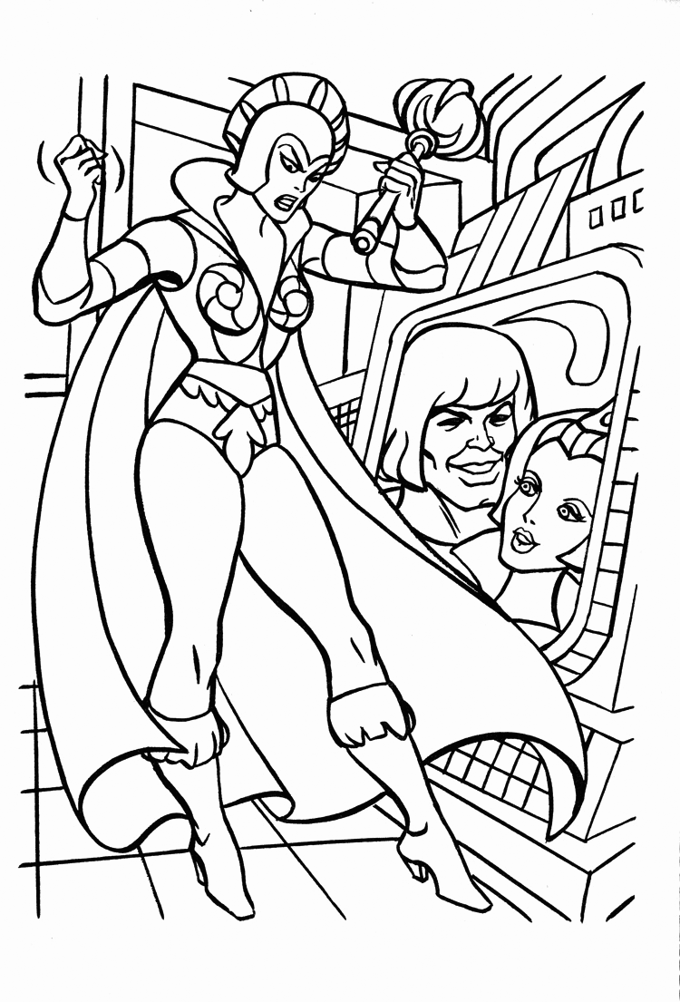 She Ra and the Princesses of Power Coloring Pages TV Film Villian 2020 07510 Coloring4free