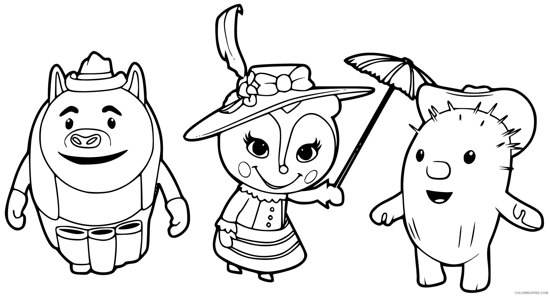 Sheriff Callie Coloring Pages TV Film Characters Printable 2020 07514 Coloring4free
