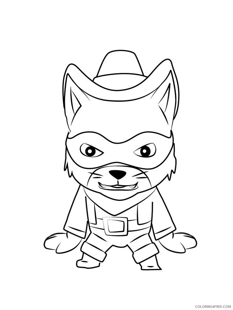 Sheriff Callie Coloring Pages TV Film Wild West Printable 2020 07524 Coloring4free