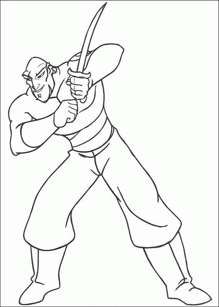 Sinbad Coloring Pages TV Film sinbad FWZqY Printable 2020 07573 Coloring4free