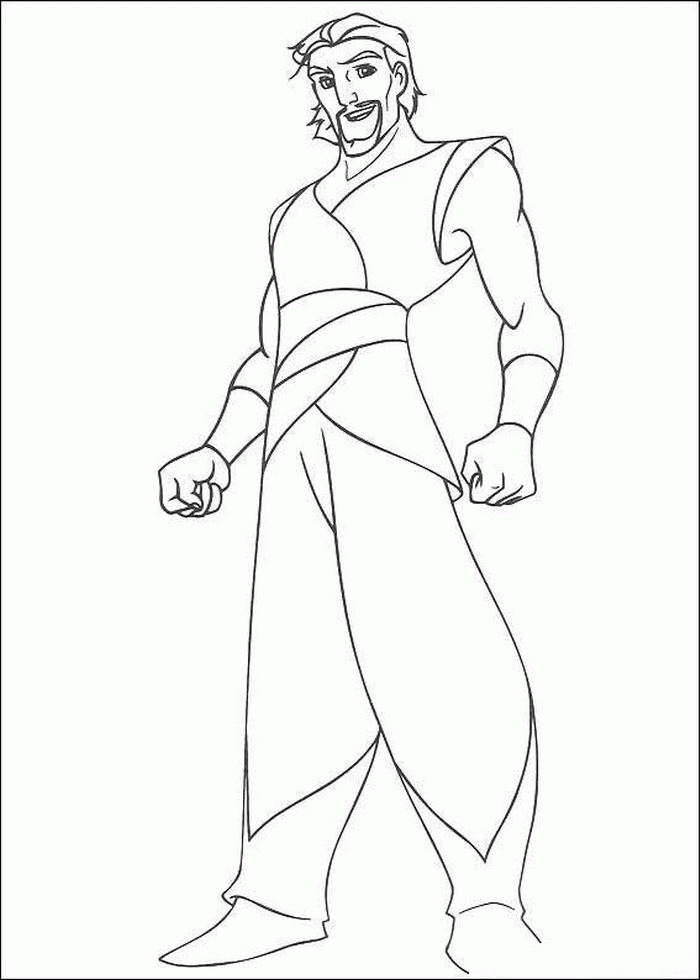 Sinbad Coloring Pages TV Film sinbad the sailor 14 Printable 2020 07585 Coloring4free