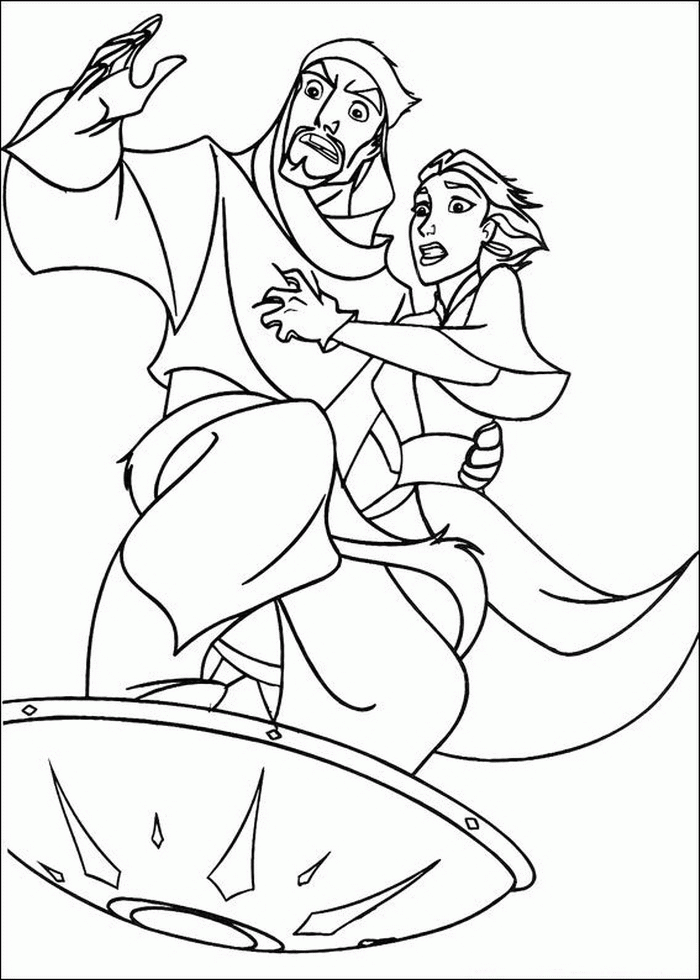 Sinbad Coloring Pages TV Film sinbad the sailor 2 Printable 2020 07586 Coloring4free