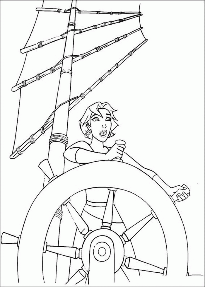 Sinbad Coloring Pages TV Film sinbad the sailor 4 Printable 2020 07588 Coloring4free