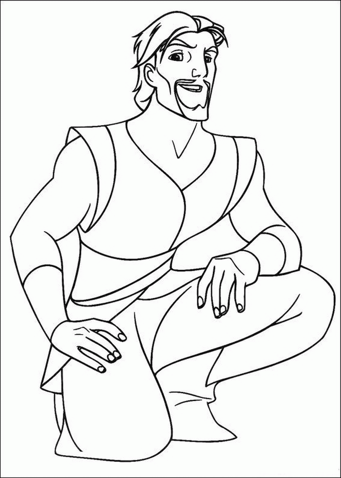 Sinbad Coloring Pages TV Film sinbad the sailor 6 Printable 2020 07590 Coloring4free