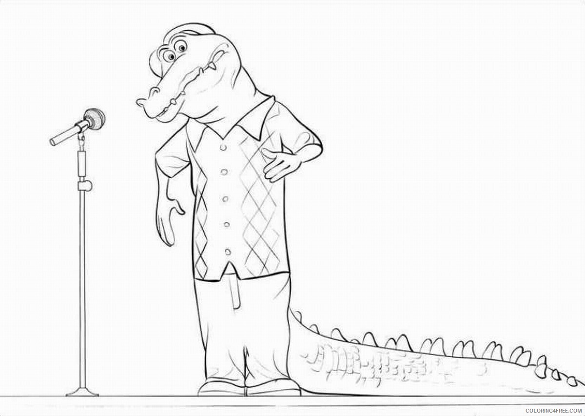 Sing Coloring Pages TV Film sing24 Printable 2020 07609 Coloring4free