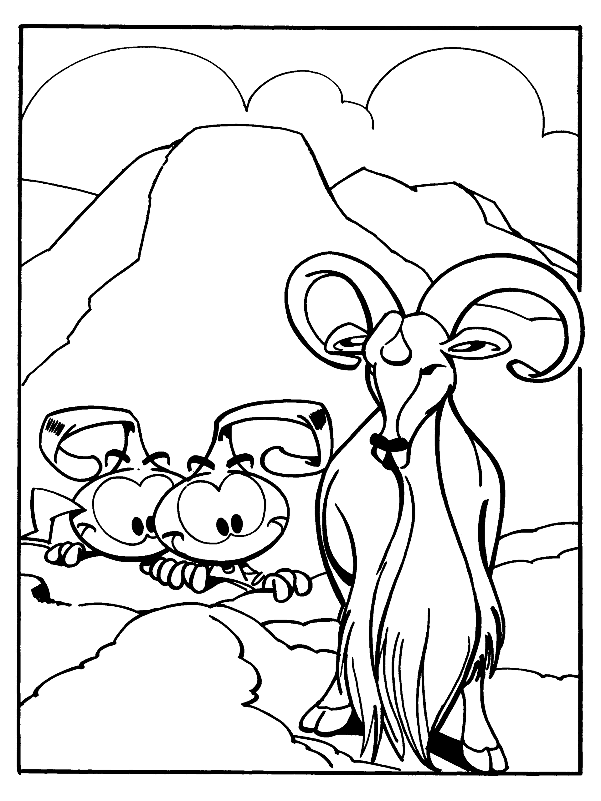 Snorks Coloring Pages TV Film snorks 6 Printable 2020 07666 Coloring4free