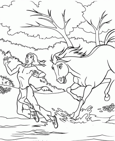 Spirit Riding Free Coloring Pages TV Film Printable 2020 07692 Coloring4free