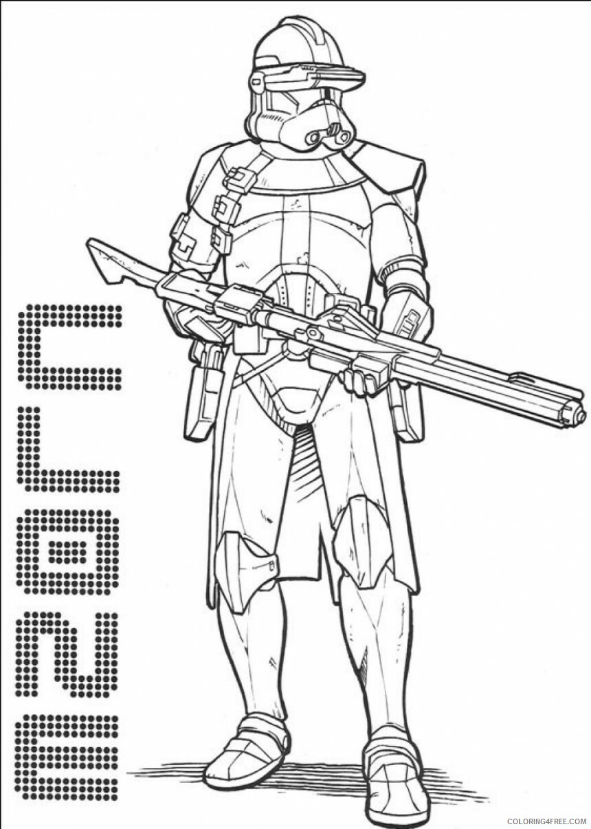 Star Wars Coloring Pages TV Film Clone Star Wars Printable 2020 07766 Coloring4free