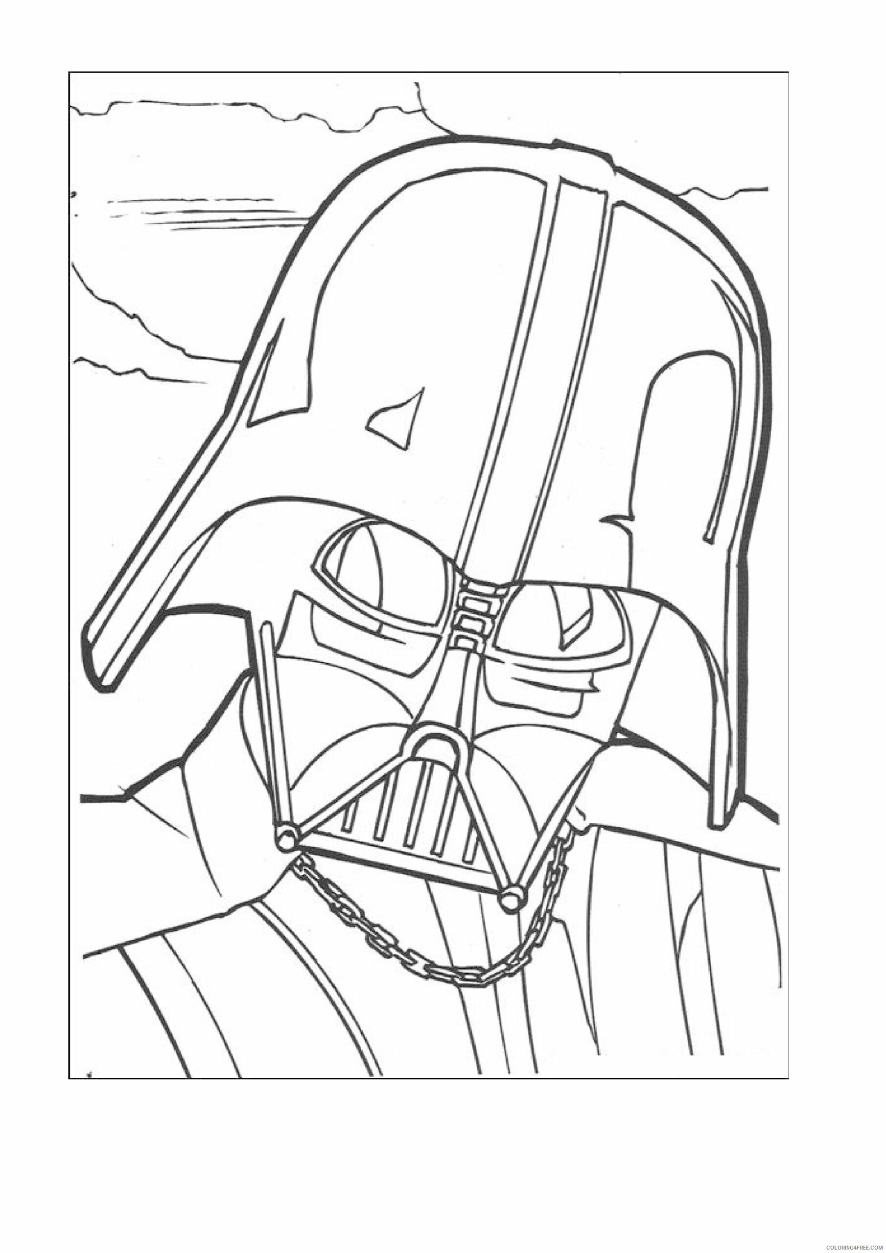 Star Wars Coloring Pages TV Film Free Star Wars 2 Printable 2020 07788 Coloring4free