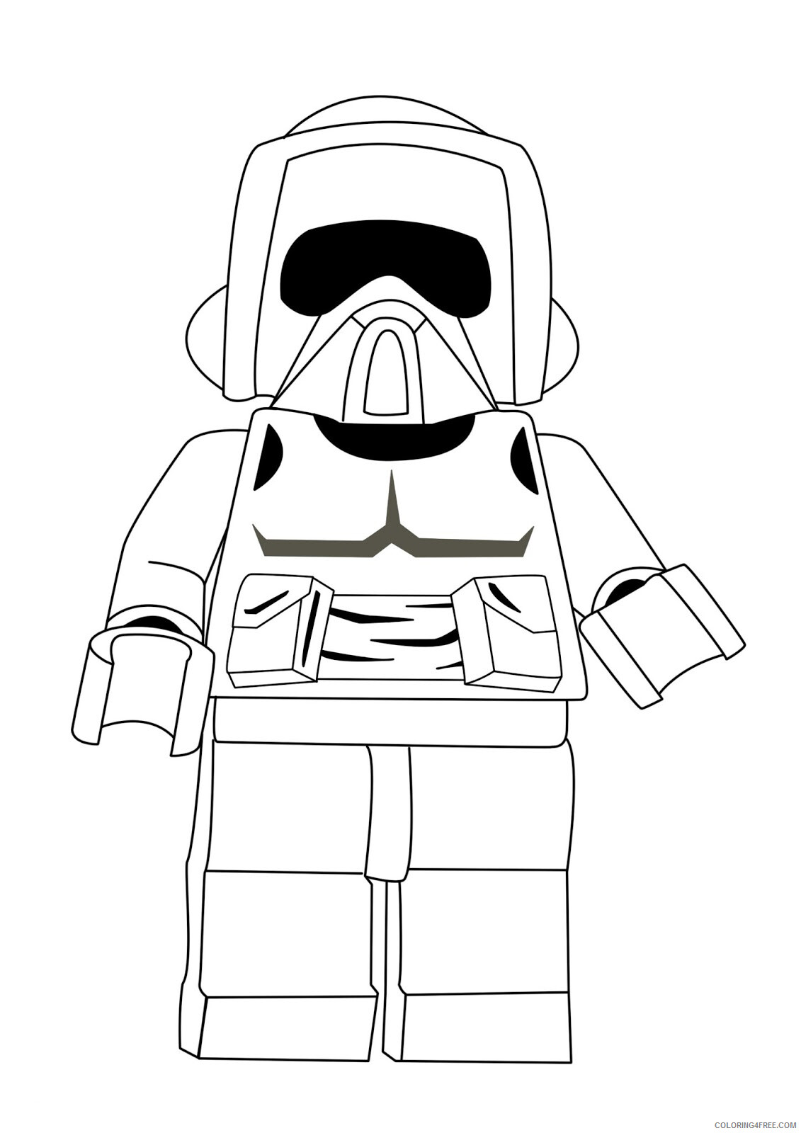 Star Wars Coloring Pages TV Film Lego Star Wars Free Printable 2020 07806 Coloring4free